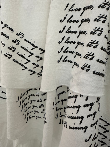 DIGITAL DOWNLOAD Dress Lyrics PNG Files – FishbiscuitDesigns