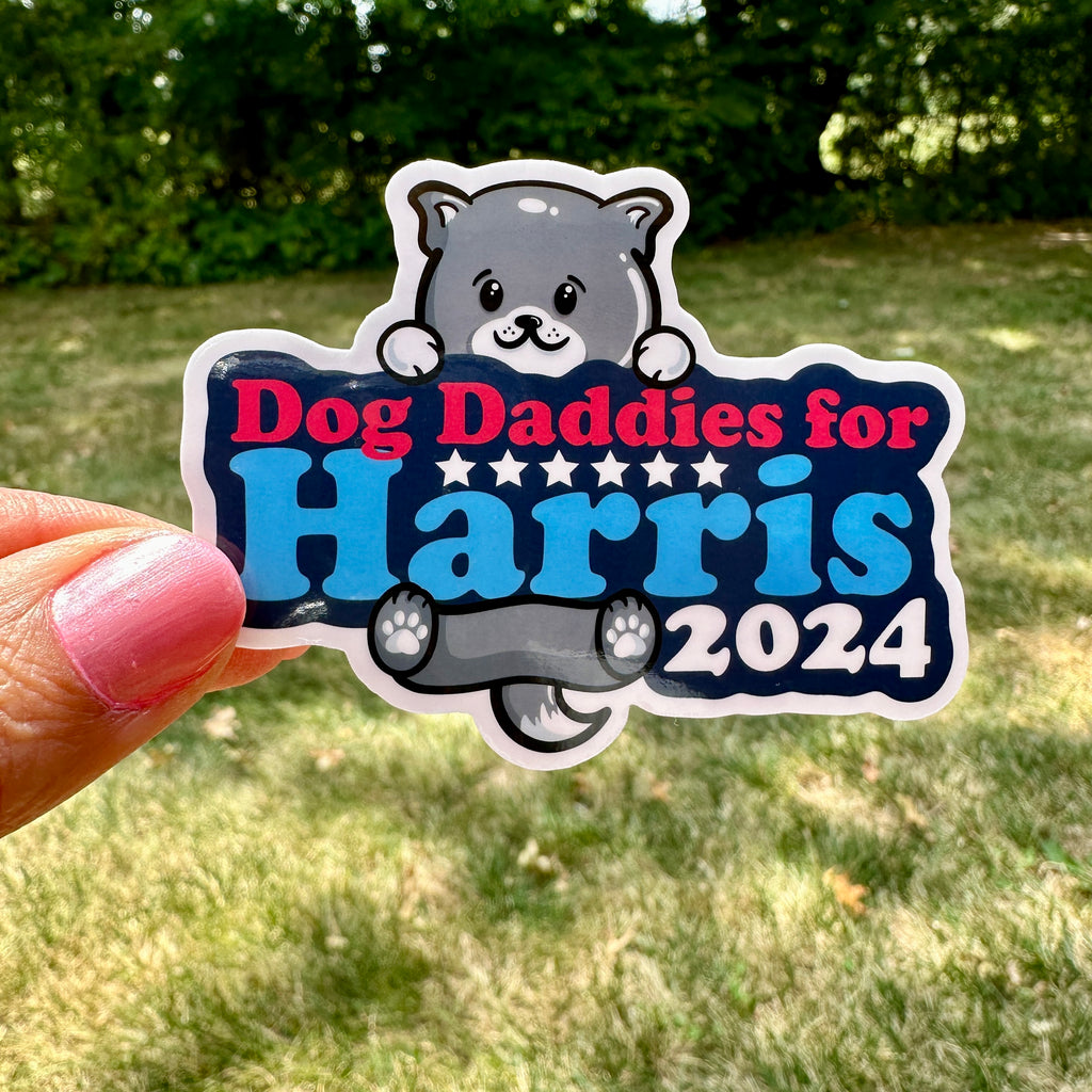 Dog Daddies for Harris Sticker