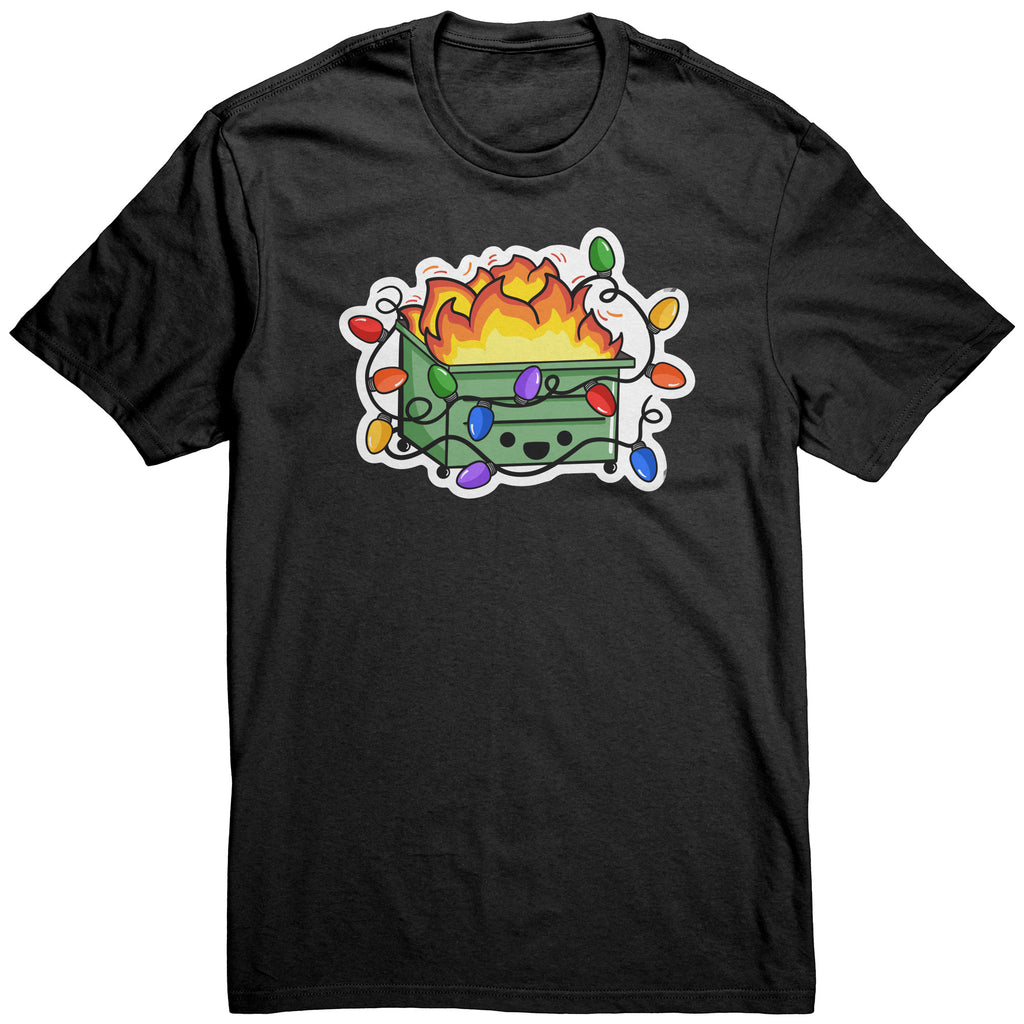 Christmas Dumpster Fire T-Shirt or Hoodie