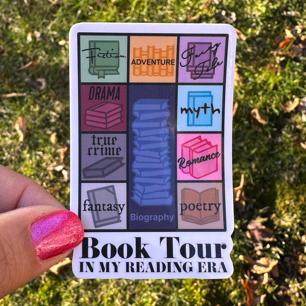 Book Tour Era Sticker