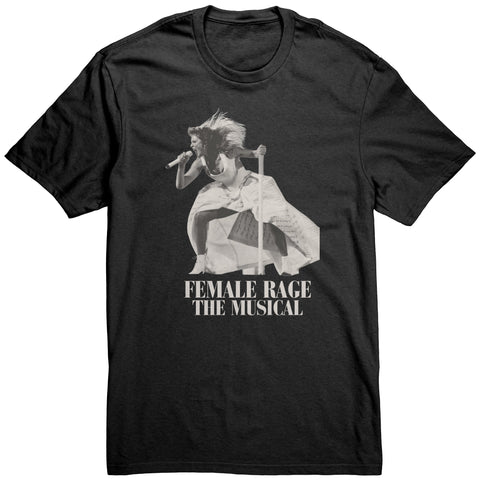 Female Rage the Musical Dark T-Shirt