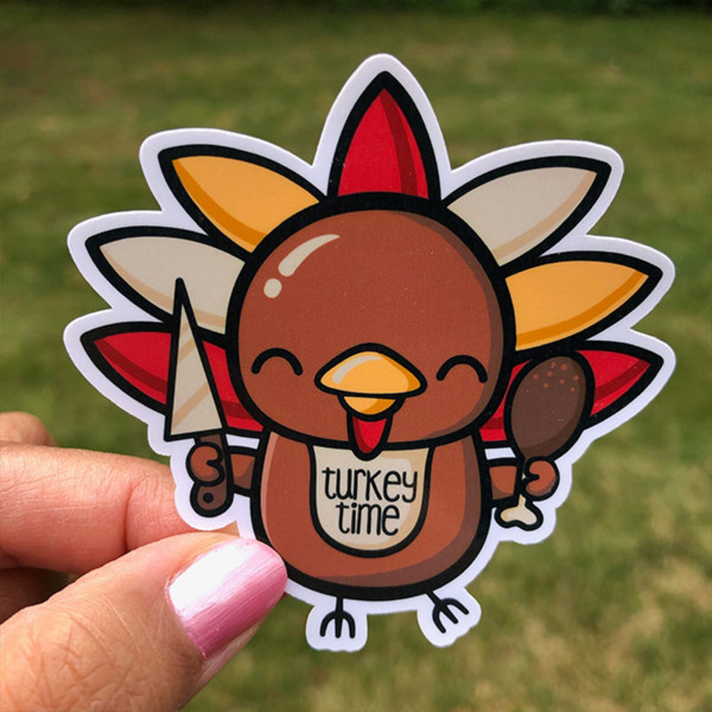 Cute Thanksgiving Turkey Sticker