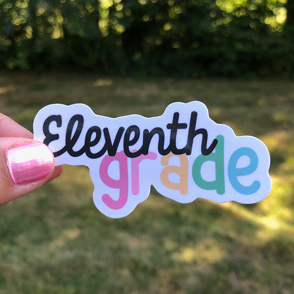 Eleventh Grade Teacher Sticker