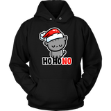 Ho Ho No Christmas Cat Hoodie