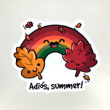 Adios Summer Sticker