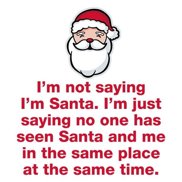 Not Not Santa T-Shirt – FishbiscuitDesigns