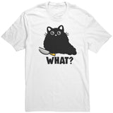 What Knife Cat Black Cat T-Shirt