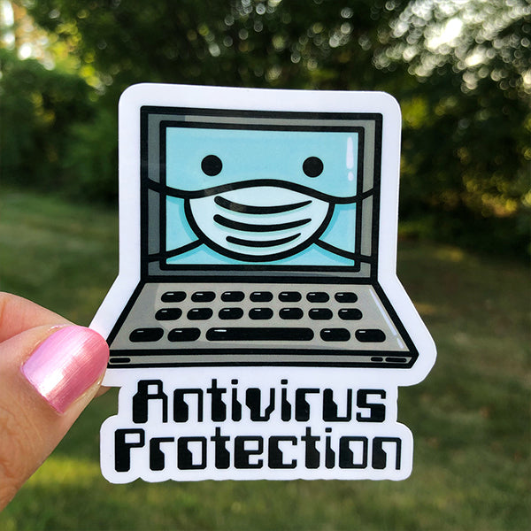 Antivirus Computer Sticker