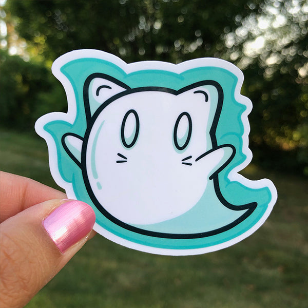 Ghost Cat Sticker