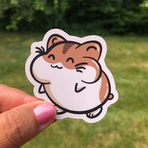 Cute Pet Hamster Sticker