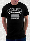 BBQ Barbecue Grill World Champ T-Shirt