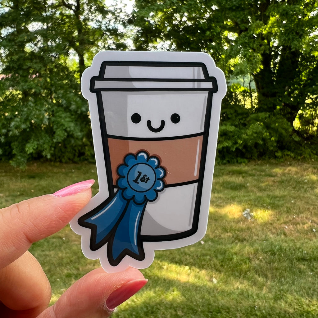 But First Coffee Sticker