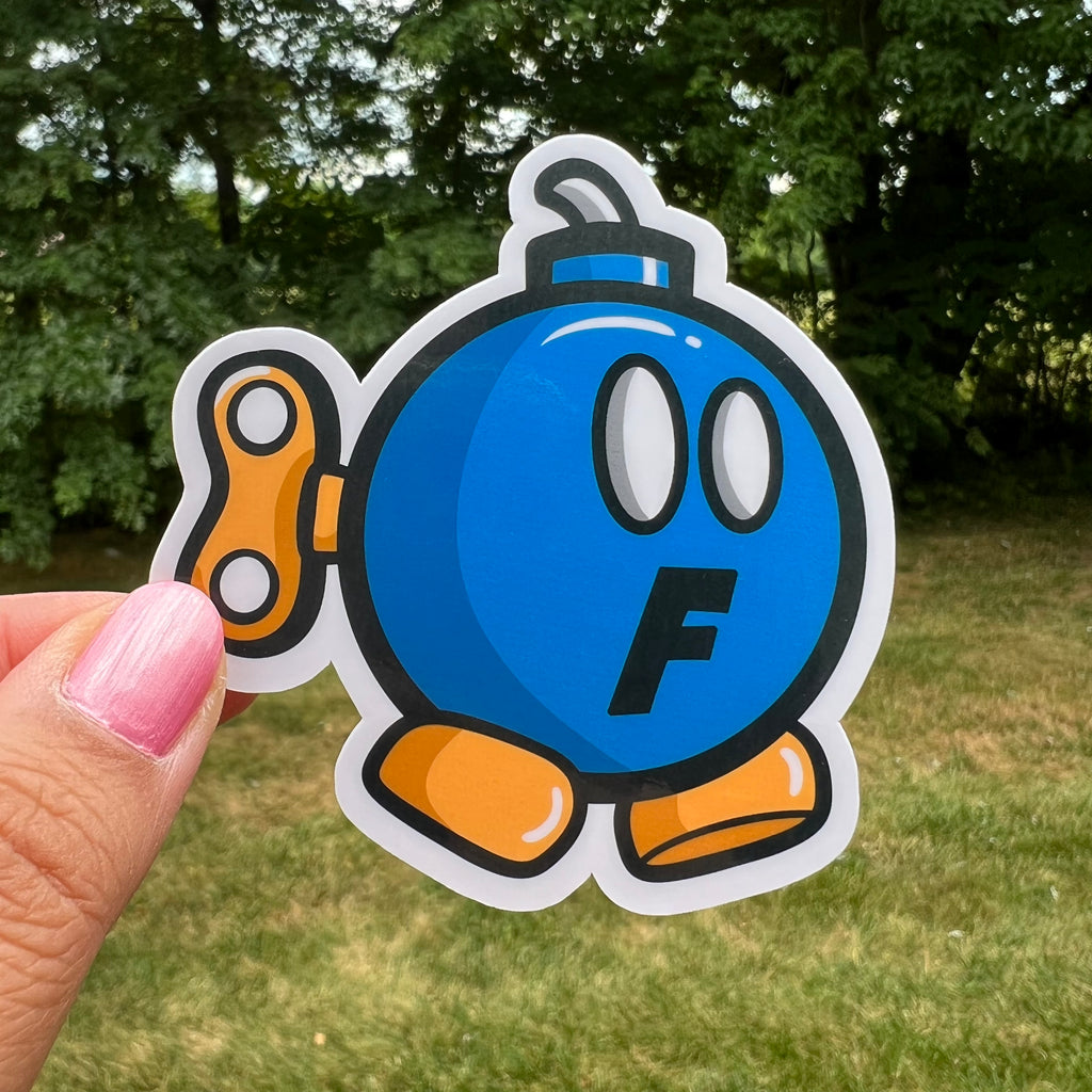 F Bomb Sticker