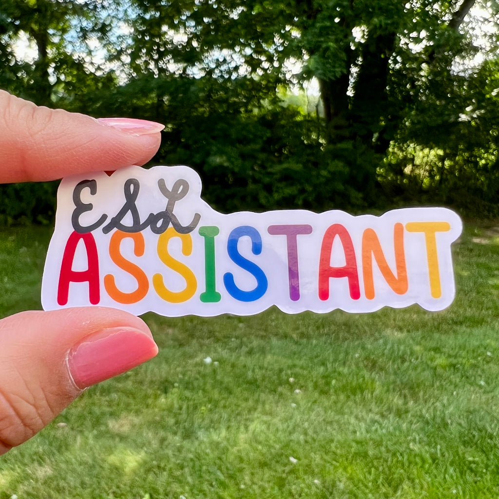 ESL Assistant Sticker