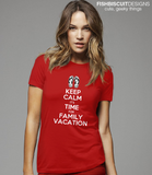 Keep Calm Family Vacation T-Shirt