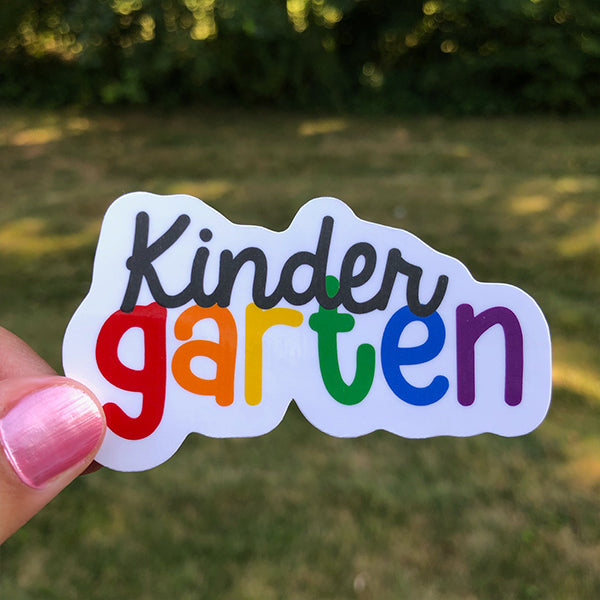 Kindergarten Teacher Sticker