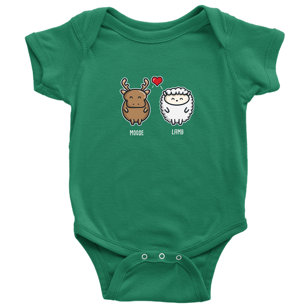 Moose Lamb Baby Clothing – FishbiscuitDesigns