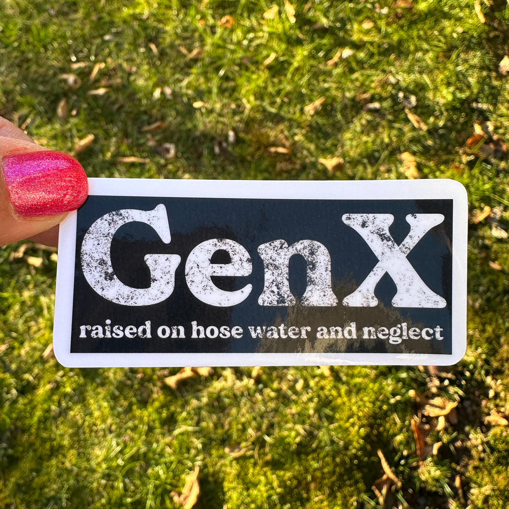 Funny Gen X Sticker
