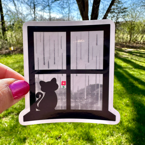 Cat Window Sticker