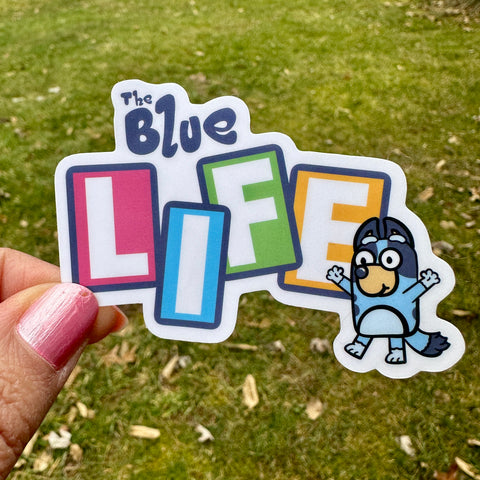 Bluey Life Sticker