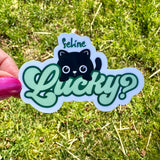 Lucky Cat Sticker