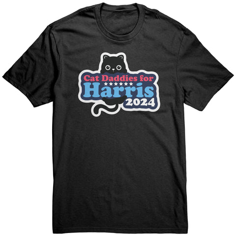 Cat Daddies for Harris Adult T-Shirt
