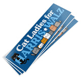 Cat Ladies for Harris Bumper Sticker