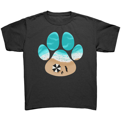 Dog Paw Beach Shirt