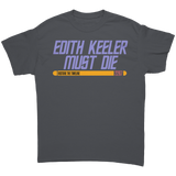 Edith_Keeler_Must_Die_T-Shirt_Charcoal_Front_Mockup.png