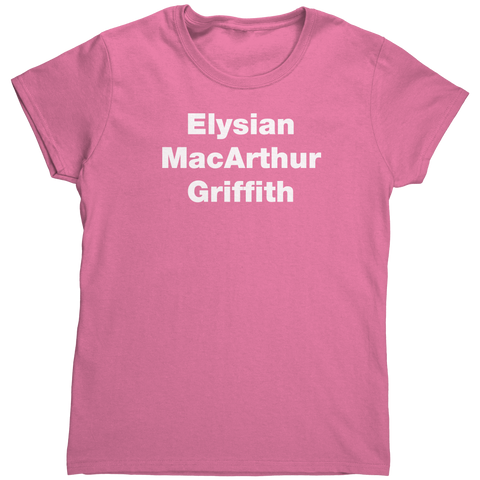 Elysian MacArthur Griffith LA Parks Womens T-Shirt