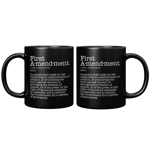 First Amendment Mug