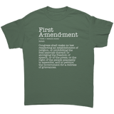 First_Amendment_T-Shirt_Military_Green_Front_Mockup.png