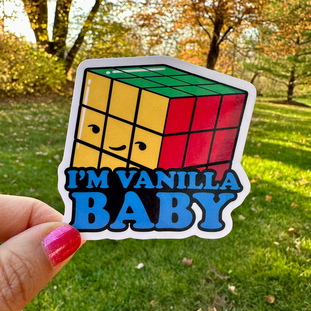 Cute Rubik’s Cube Sticker