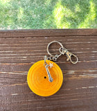 Record Keychain With NFC Tap to Play Spotify/Apple Music