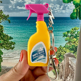 Opalite and Nope-Alite Spray Bottle Keychain Bag Charms