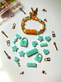 Glitter Friendship Bracelet Beads