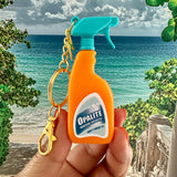 Opalite and Nope-Alite Spray Bottle Keychain Bag Charms