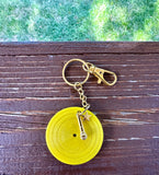 Record Keychain With NFC Tap to Play Spotify/Apple Music