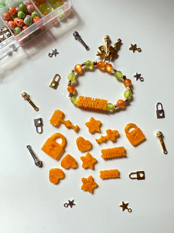 Glitter Friendship Bracelet Beads