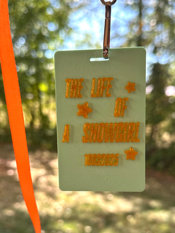Movie Album ID Badge Souvenir Collectible with NFC Tag