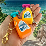 Opalite and Nope-Alite Spray Bottle Keychain Bag Charms