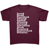 Greek_Gods_Helvetica_T-Shirt_Maroon_Mockup.png