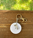 Record Keychain With NFC Tap to Play Spotify/Apple Music