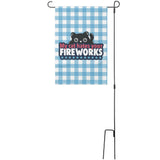 My Cat Hates Your Fireworks Garden Flag