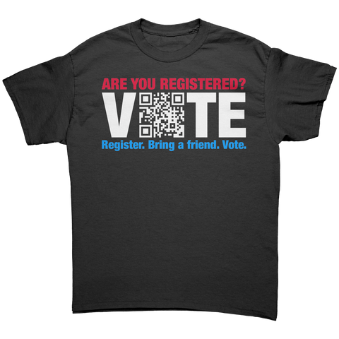 QR Vote Election T-Shirt