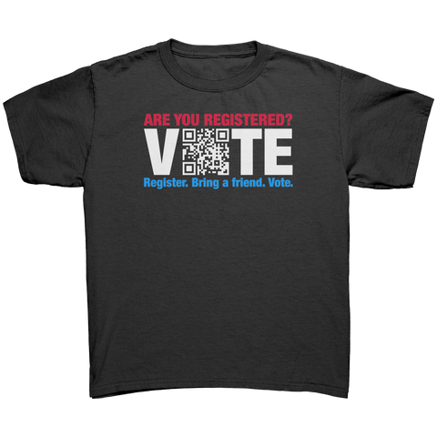 QR Vote Election T-Shirt