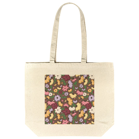 Surprise Song Piano Flowers Tote Bag