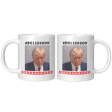 Trump Mugshot Surrendered Coffee Mug