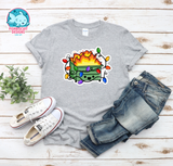Christmas Dumpster Fire T-Shirt or Hoodie