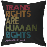 Trans Rights Pillow